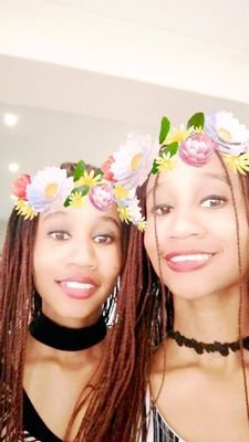 Just South African twins flying with the galaxy