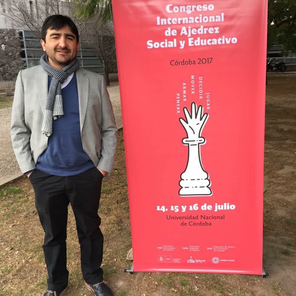 Director Ejecutivo Fundación Chilena Ajedrez Social y Terapéutico, pioneros en el país y América Latina.