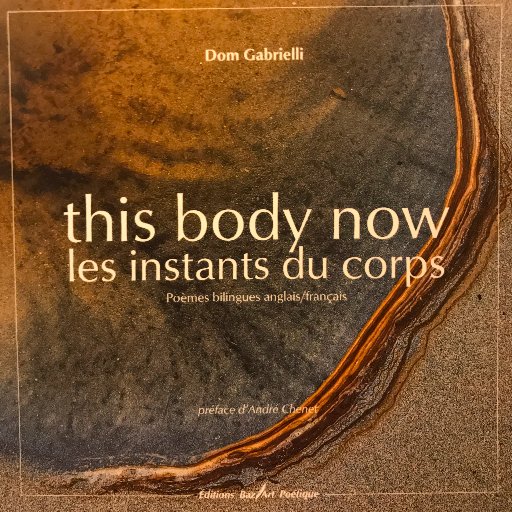 The Eyes of a Man, The Parallel Body, A Strange Frenzy, and 3 bilingual (English-French), Corps Paralleles, Here is the Desert, and This Body now (2017)