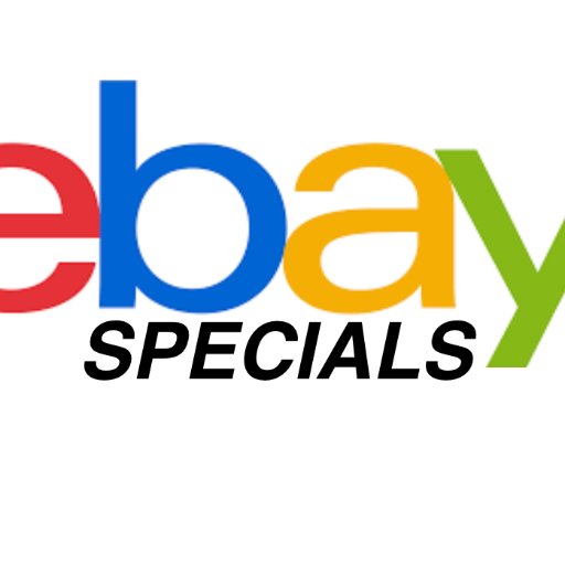 We tweet the best deals on ebay! We are 100% unaffiliated with ebay but we do love a special bargain!