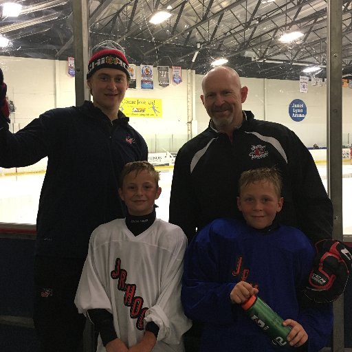 Pro (AHL) Hockey Coach, Played 17 years of Pro Hockey, Work with Minor Hockey were ever my job takes me
Married with 3 boys who love the game of Hockey.