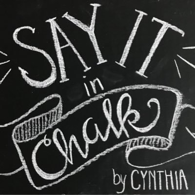 Add an artistic, original, hand-lettered chalkboard to any special event or business signage, or menus, or home decor. How would you like to “Say It In Chalk”?
