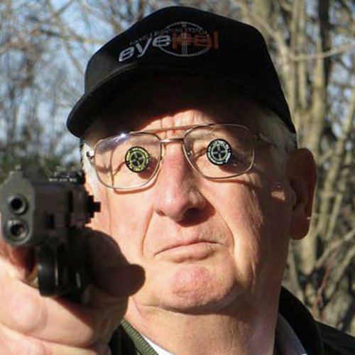 Old Military gun fan and now into archery. EyePal inventor & manufacturer, USAF Vet, Viet-nam era, 62-66, retired MIT optics, I can see, shoot, score!