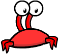 Im klutzy the crab from the weird island of Club Penguin I will find you and *Snap Snap*