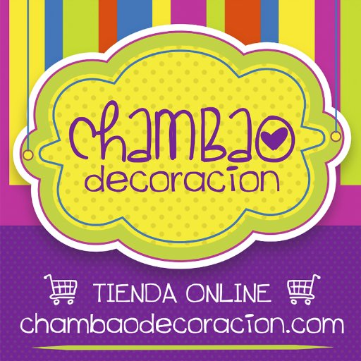 Twitter oficial de Chambao Decoración - Tienda de regalos y decoración - Envío en 24 horas