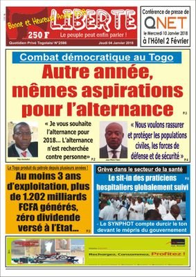 Quotidien  Liberté TOGO