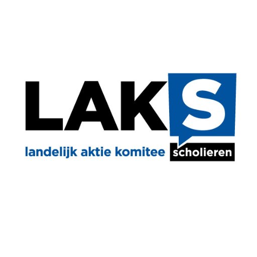 Landelijk Aktie Komitee Scholieren (LAKS). Belangenbehartiger van alle 1.000.000 middelbare scholieren in Nederland. info@laks.nl