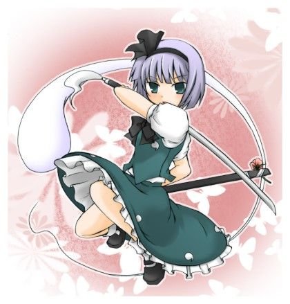 Youmu_9786's profile picture. 저는 반인반령의 정원사 콘파쿠 요우무. 반령을 건드리는건 사양합니다!