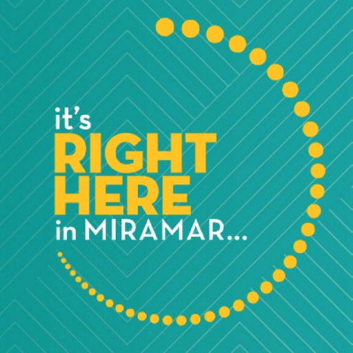 Official Twitter account for The City of Miramar, Florida #ItsRightHereInMiramar and so are you!