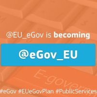 This is an old account. New name: @eGov_EU (@eu_egov) 's Twitter Profile