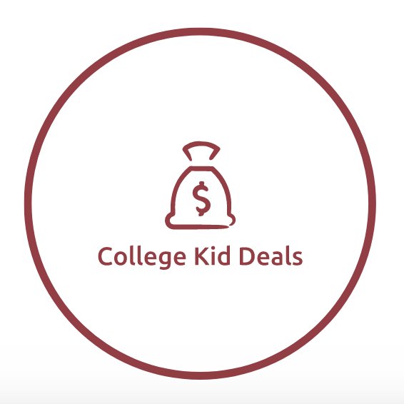 Official Twitter account for College Kid Deals. We are here to help you find the best deals with our use of affiliate marketing.      Facebook: @CollegeKidDeals