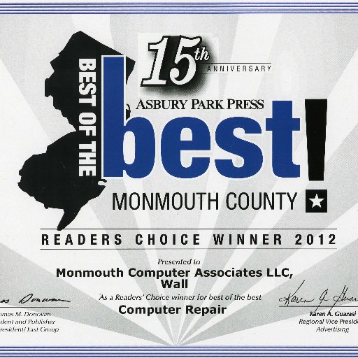 monmouthc's profile picture. Monmouth Computer Associates, LLC - Expert IT Support & Solutions