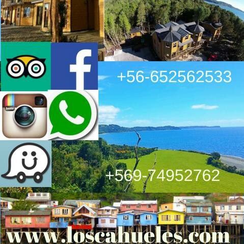 Hotel ubicado en Quicavi -Quemchi-Chiloé , hoteloscahueles@gmail.com . whasap +56935609016