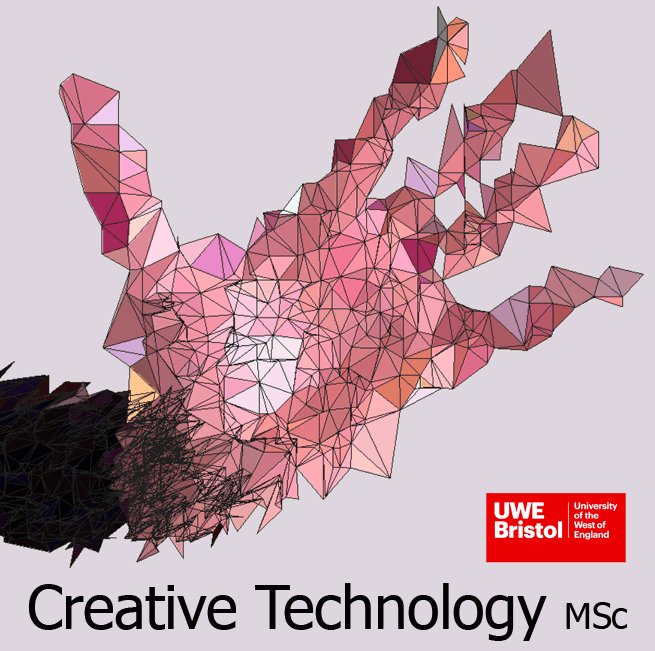 Creative Technology MSc at University of the West of England, Bristol, UK
https://t.co/UhChvuhJGR