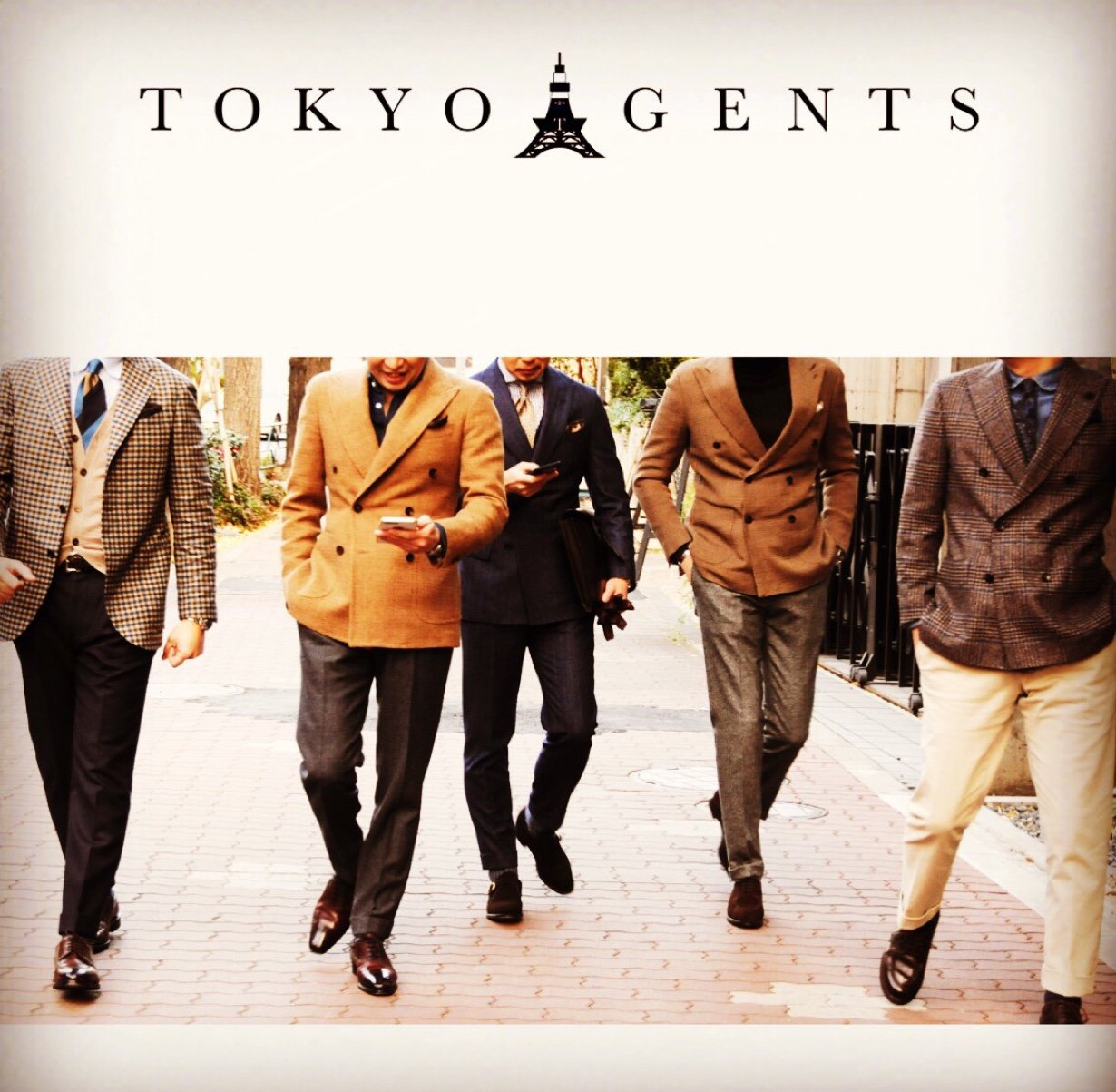 2018年 1月1日 TOKYO GENTS始動。 東京のリアル・クロージング・スタイルを素人からの目線で発信していきます！