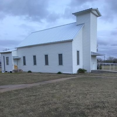 A small church in tiny Flatonia,Texas. Not too many members, but we have really good Church! We don't have a Pastor yet, but GOD will make a way!!!✝️✝️✝️