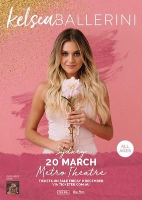 Hey Legends, My name is Sarah (@Sezz1996) • Unapologetically Tour, Sydney • 20th March 2018 • Unapologetically in love with Kelsea & wanna meet you guys too ❤