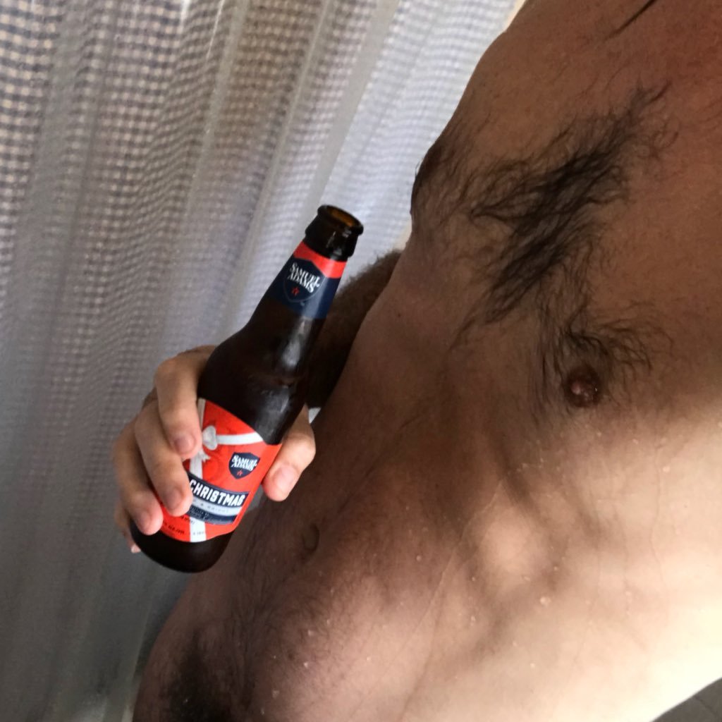 a man hanging naked, tips always accepted.  looking for nudist friends to hang with