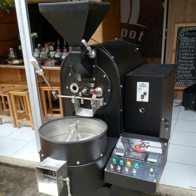 Strong and Durable Coffee Roaster,
Made in Indonesia.
1 year for spare parts & service
CP/WhatsApp : Tio (+6281240425265)
