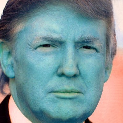 Real Donald Trump is banned from Twitter. I’m Teal Donald Trump and totally not that other guy.