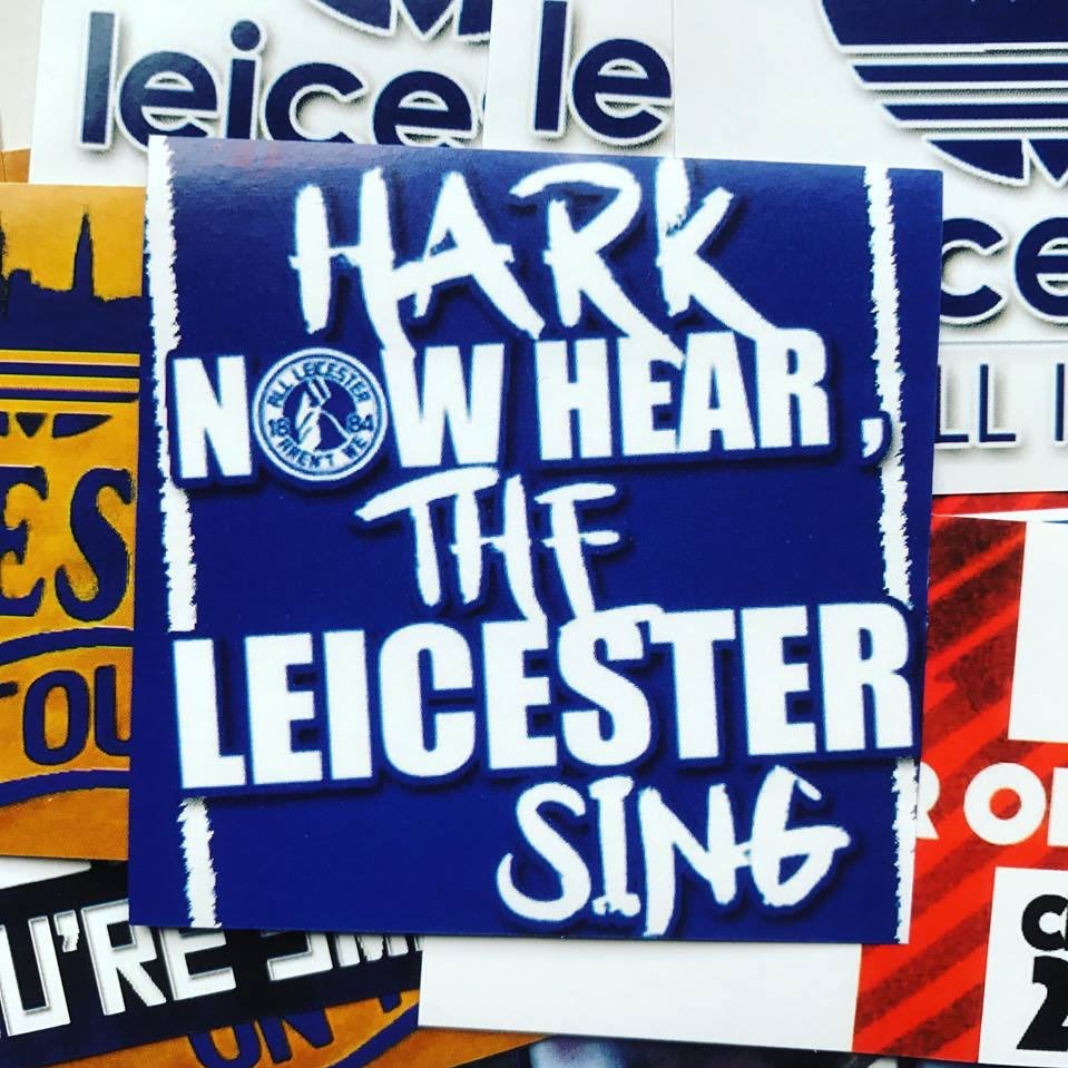 Selling Leicester Stickers online, see link here / https://t.co/w7Bc5jQVtW