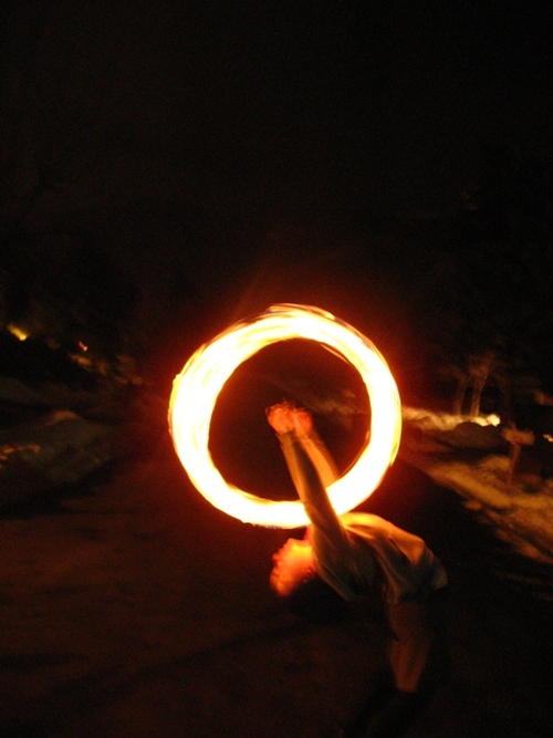 water, ice, earth, fire.