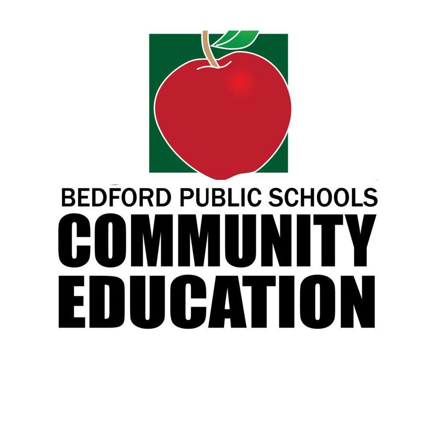 Bedford Community Education offers programs and activities for all ages; sports, fitness, driver's training, adult education (GED), and enrichment classes.