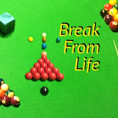 break_from_life's profile picture. We are all about snooker. We do product reviews, news, challenges advise and try to promote the game as much we can. Find us on YouTube for free live snooker