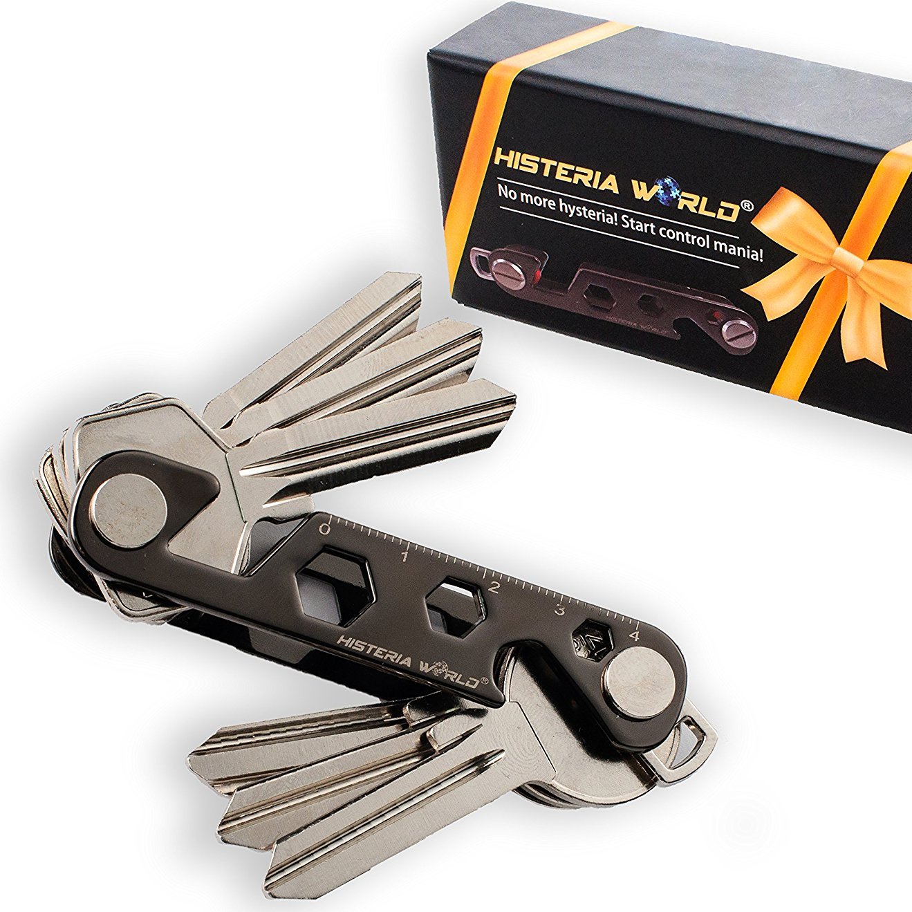 The Premium Key Organizer has received great feedback from our customers regarding the high quality of the materials used and its practicability.