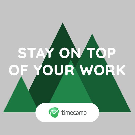 How to Stay On top of Your Work? A podcast hosted by @timecamp 
Covering #Business #Leadership #Productivity and many more!