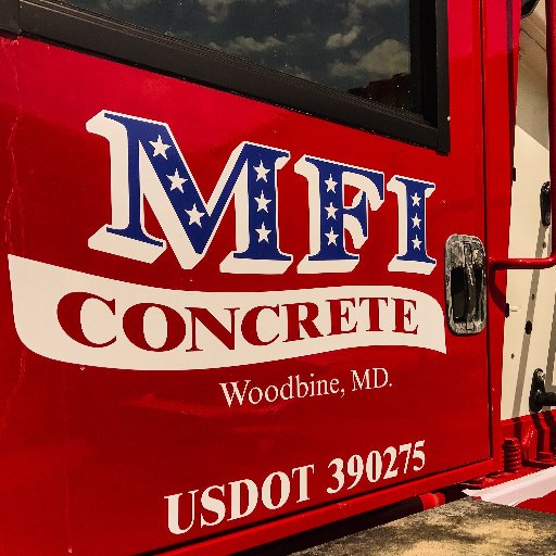 Established in 2002, MFI Concrete is a full service ready mix concrete company located in Woodbine, MD. We stand ready to meet your needs on any project!