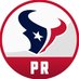 Houston Texans PR (@TexansPR) Twitter profile photo
