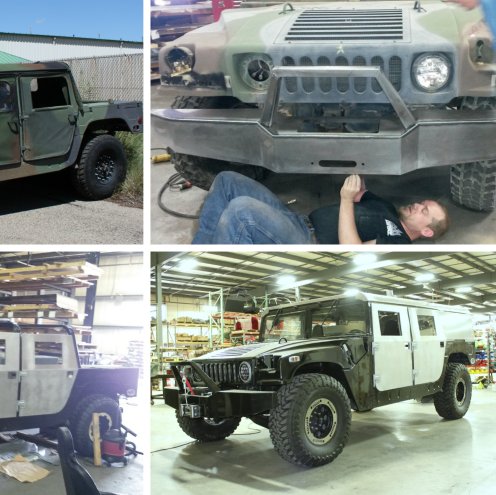Airing on the Velocity Network in April 2018, we are a manufacturing shop in Prescott, AZ that will build anything. This first season we play with Humvees!