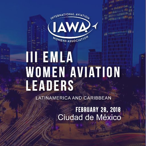 Encuentro de Mujeres Líderes en #Aviación que evidencia personajes impresionantes de la industria aeronáutica y aeroespacial. Gracias @inspire_IAWA. 28.02.2018