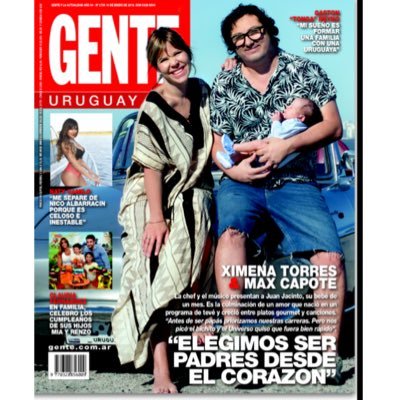 Twitter oficial de la revista Gente /Edición Uruguay. Editor General : Daniel Alejandro.