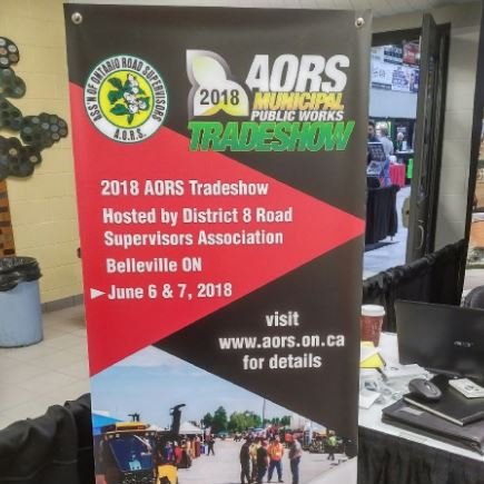 Hosts of the 2018 A.O.R.S Municipal Tradeshow. Strong association in eastern Ontario