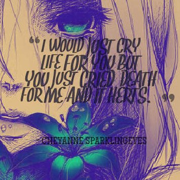 im a youtuber called Luna sparklingeyes. and also a Instagram called depression_is_eating_me_alive_.