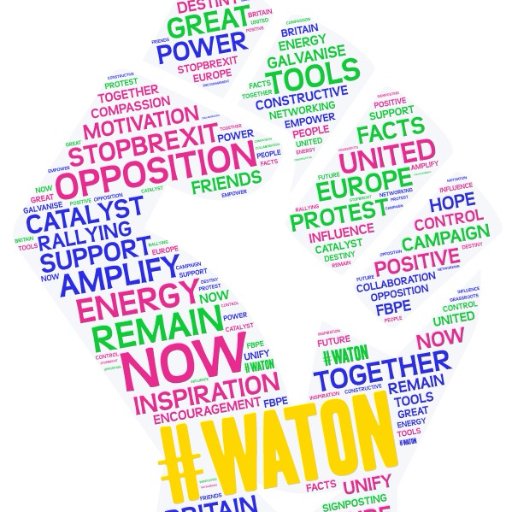 #WATON WeAreTheOppositionNow