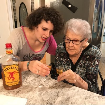 A peak into the lives of Catherine Veronica (92) & Olivia Catherine (25). Brutally honest tweets about being a caregiver to someone w/ Alzheimer’s.
