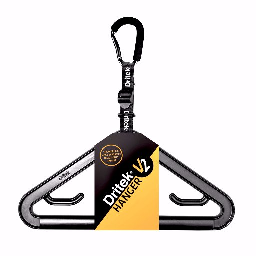 Dritek make the Dritek Hanger, the most versatile heavy-duty garment hanger.