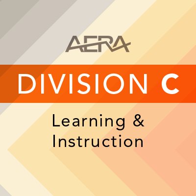 The official Twitter feed for the American Educational Research Association (AERA) Division C: Learning & Instruction @AERADivC