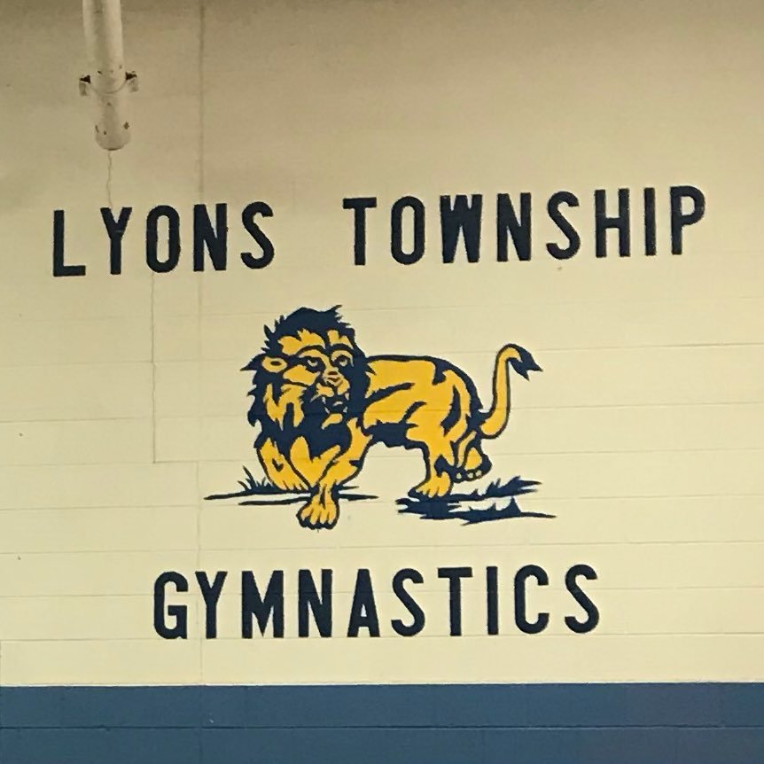 Lyons Township High School Girls Gymnastics instagram: @lyonsgymnastics