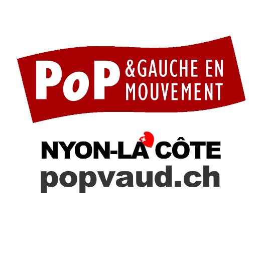 Twitter de la section du POP du district de Nyon. Nous luttons pour les grandes causes, surtout celles de petits ! #populaire #social #Nyon #Vaud #Suisse