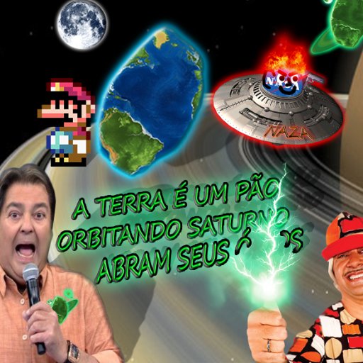Terrapaozismo's profile picture. Esta é uma página que abre os óleos das pessoas e lhes revelam que a Terra é um Pão que orbita Saturno! Uma produção Breadsaturn.
#Saiamdamatrix
#anazamente