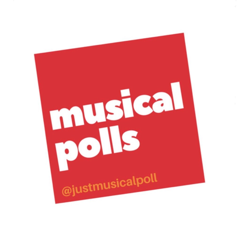 Polls for everything Musical Theatre. Plus stagey news and memes. DM us for poll requests. Check out our website for exclusive merchandise. #itsjustamusicalpoll