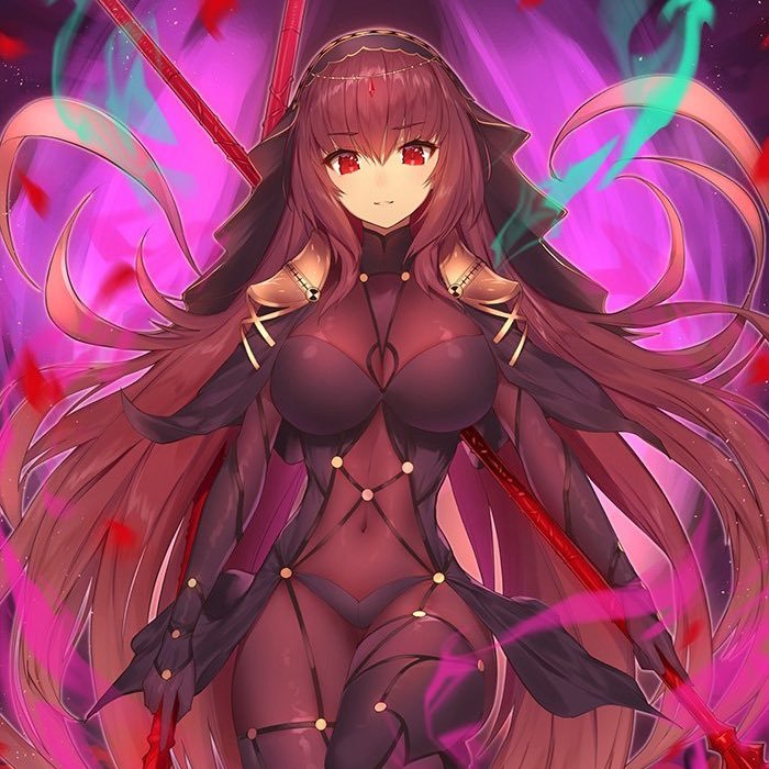 I am the mighty Scathach T. Junko I am a God Eater and a Death God I wield the great spear Gae Bolg #DragonAlliance #Taken by @DragonEmpress88