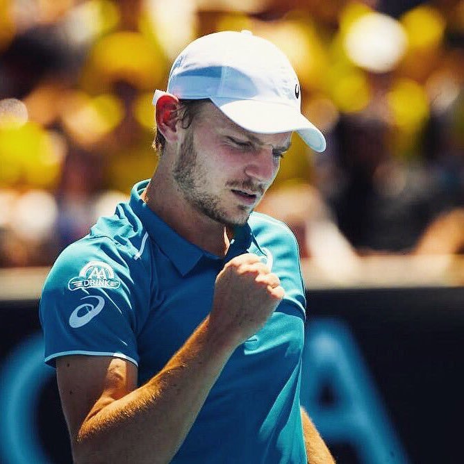 davidgfn_tennis's profile picture. 【非公式】🇧🇪ゴフィンとの表記もあり / 🍩🍩 / GS2019 AO:3R / GS2018 RG:4R WB:1R USO:4R / ツアー通算4勝🏆 / CH 7位 / (中の人は軟式もやってました)