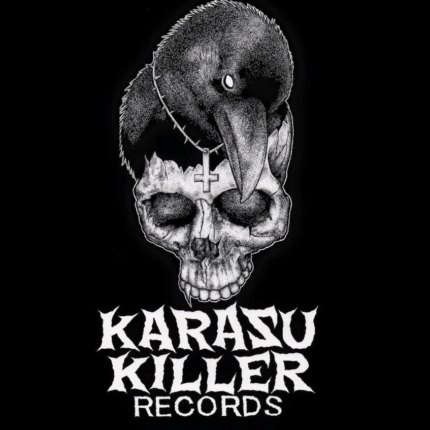 KARASU KILLER RECORDS Patch Custom/ T-Shirt / Mailorder/ Distribution / Record Label/ Booking and Touring Brasil-日本 Independente e Extremo desde 2003