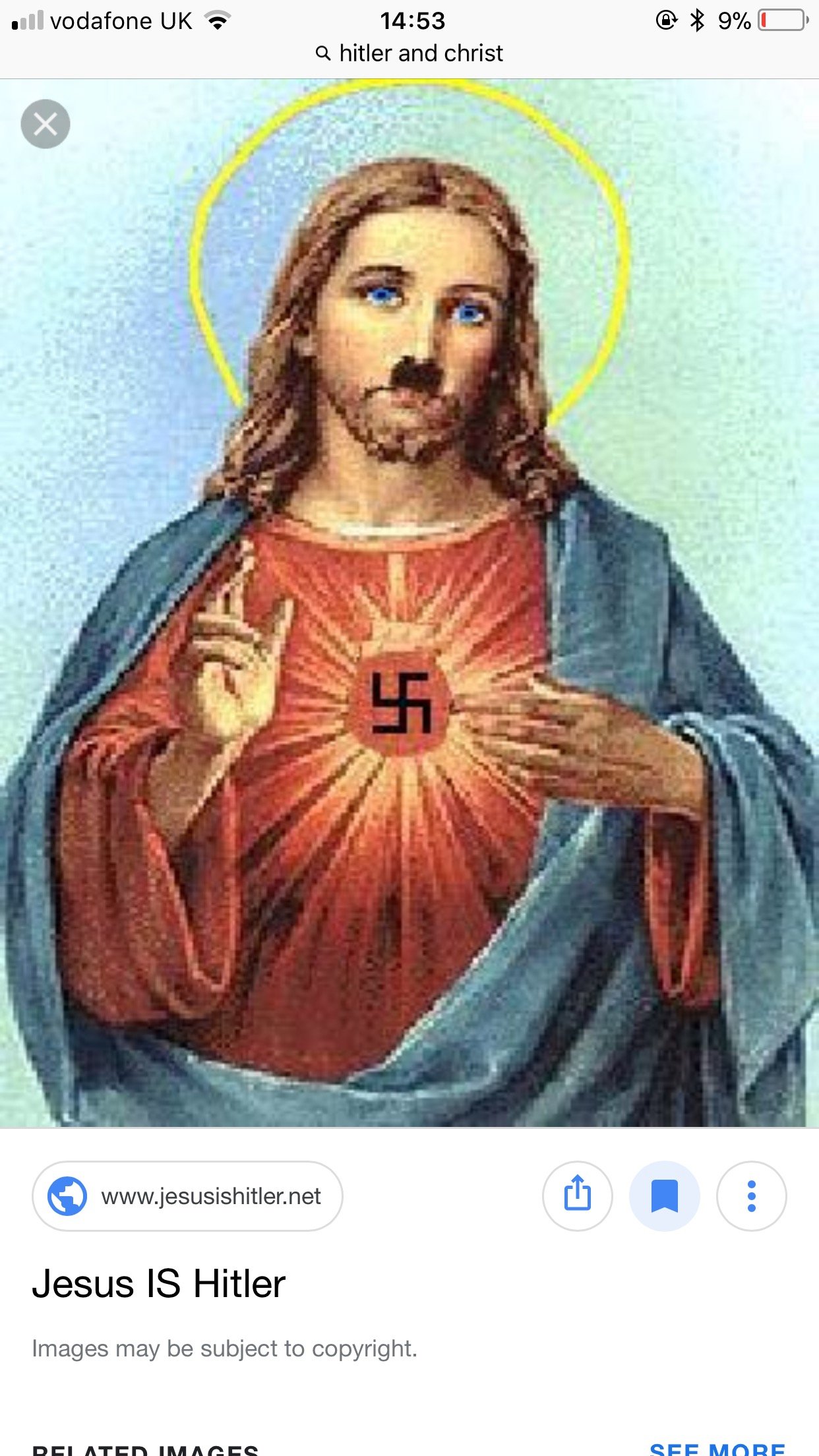 Hitlerchrist59's profile picture. Fuck the jews