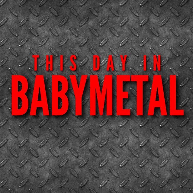 BABYMETALの「今日は何の日？」をつぶやくアカウントDEATH！